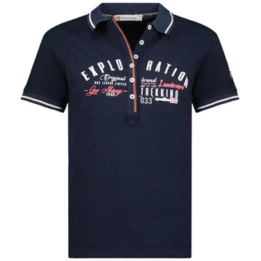 Geographical Norway Damen Kerria Lady Polo Shirt, Marine, Large im Sale